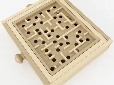 Labyrinth Game 3D model