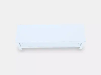 LACK TV bench Low-poly 3D model