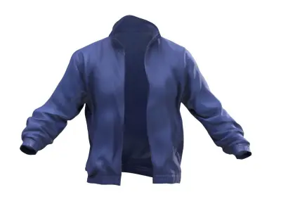 Sport Jacket 117  - All MH Bodies - UE5 Skeletons - Rigged Low-poly 3D model