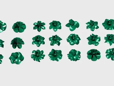 Flower Design Surface Model 3D print model