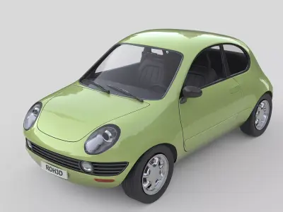 Generic Compact Car 1995 3D model