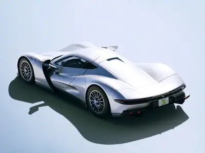 Aspark Owl 2020 Low-poly 3D model