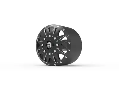 fuel off road FRONT THROTTLE wheel 3d print model 3D print model