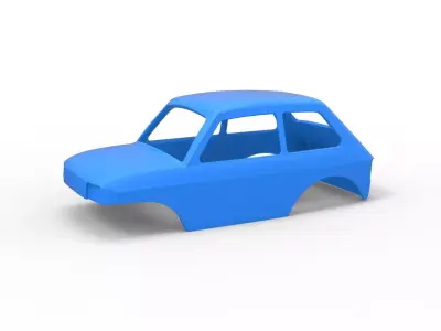 Shell of Super rod Version 1 Scale 1 to 25 3D print model