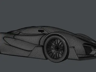 Car Concept 3D model