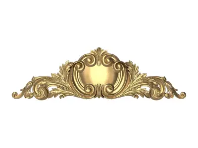 decorative pattern ready for 3D printing 3D model 17