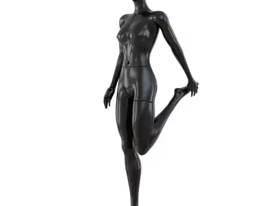 Female Abstract Mannequin 95 3D model