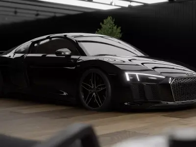 Audi R8 V10 3D model
