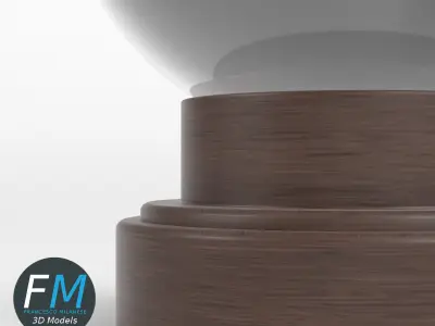 Orbuculum crystal sphere 3D model