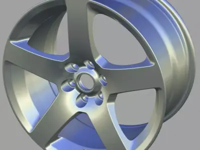 Dodge Viper Disc making in Alias AutoStudio 3D model