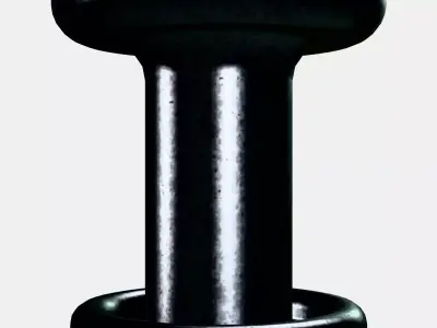 SKRUVSHULT Button Low-poly 3D model