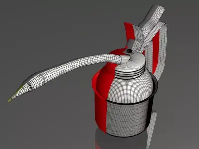 Garage Oilcan 3D model