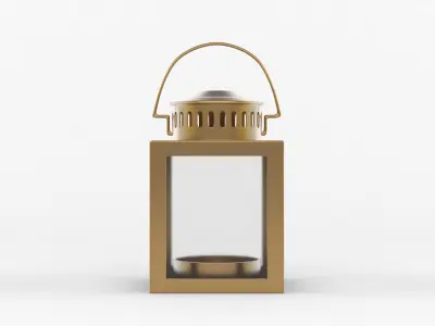 Candle Holder 3D model 7