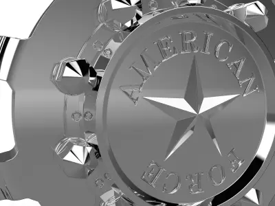 AMERICAN FORCE D04 MAN O-WAR DRW WHEEL 3D print model