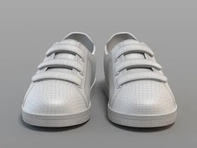Cartoon Sport Shoes 3D model