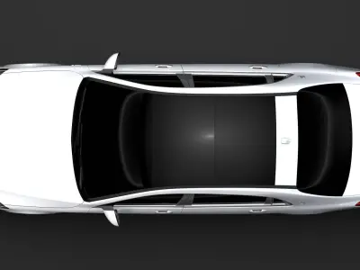 Mercedes Maybach S 650 X222 2018 3D model