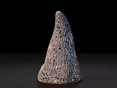 Ghost cone halloween 2 3D print model