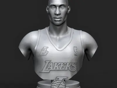  Kobe Bryant 3D Printable  3D print model