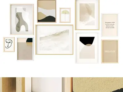  Gallery Wall 87 3D model