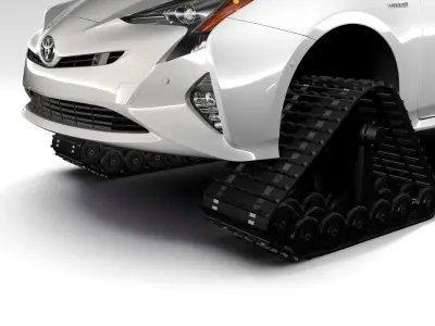 Toyota Prius Crawler 2017 3D model