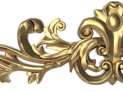  decorative pattern ready for 3D printing 3D model 157