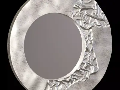 Mercury Mirror  Antique Silver  Phillips Collection 3D model