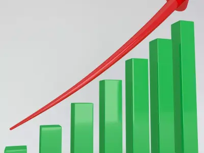 Trend Arrow 01 3D model