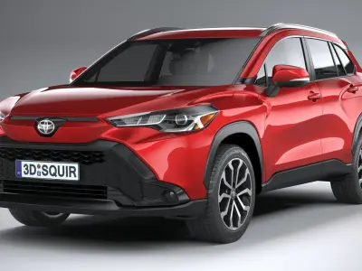 Toyota Corolla Cross Hybrid 2023 3D model purchase