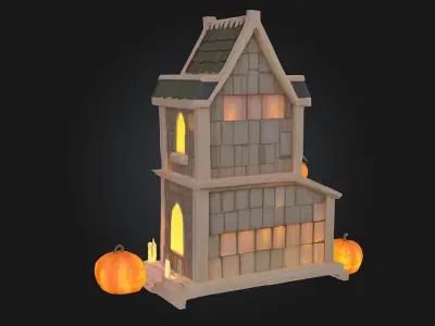 Haunted House Delight  3D model