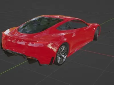 Tesla Roads VR 3D model