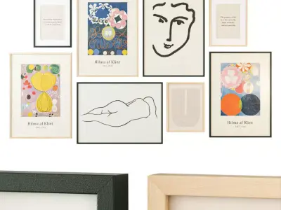 Gallery Wall 51 3D model