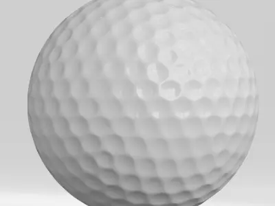 Golf ball 3D model