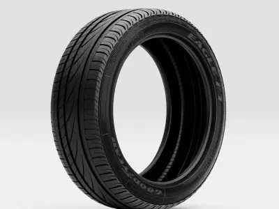 GoodYear Eagle F7 Tire 3D model