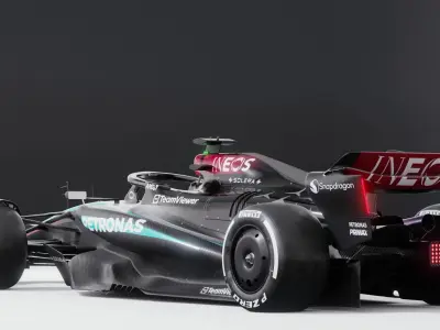 F1 Mercedes W15 3D model