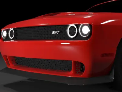 Dodge Challenger SRT Hellcat 2015 3D model