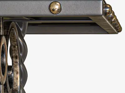 Weather vane dragon 3D model