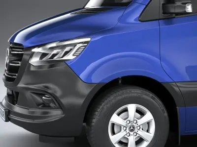 Mercedes-Benz Sprinter Van Short 2025 3D model