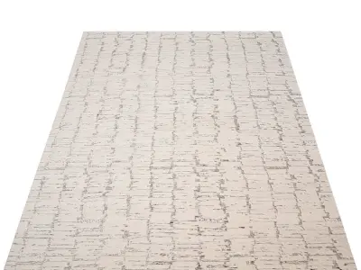 OSCILLO HAND-KNOTTED RUG Low-poly 3D model