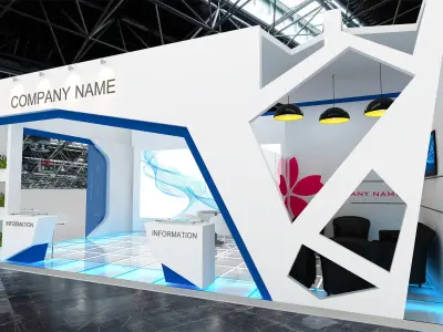 exhibition 3D model 7