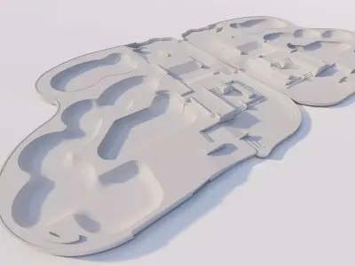 Skatepark-Skate Park PACK 3D model