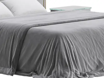 Hamilton Tall Bed 3D model