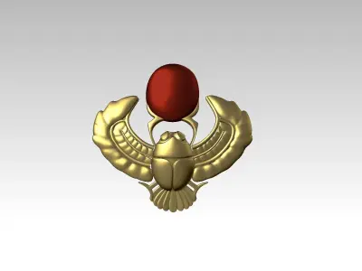 SCARAB BEETLE 3D print model