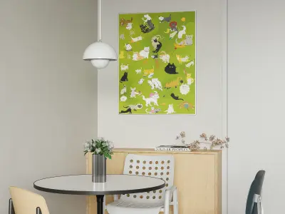 3D Model of Modern Apartment Interior Design 3D model purchase