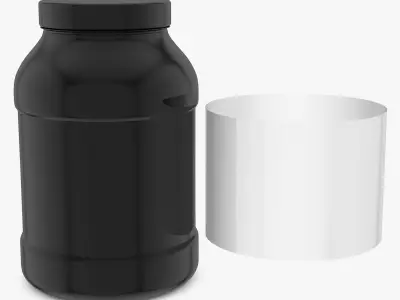 Plastic Bottle  3D model