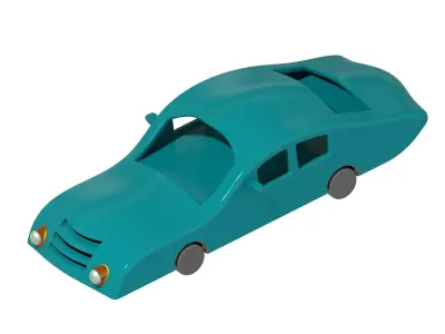 Stylish Sports Car 3D print model