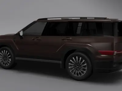 Hyundai Santa Fe 2024 3D model