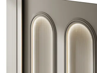 Decorative V31 Wall Panels 3D model