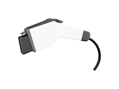 3d  power station handle icon 3D model