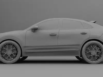 Porsche Cayenne GTS Coupe 2019 3D model