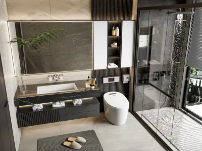 Bathroom 40 3D model